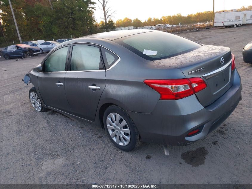 2019 NISSAN SENTRA S/SV/SR/SL - 3N1AB7APZKY330270