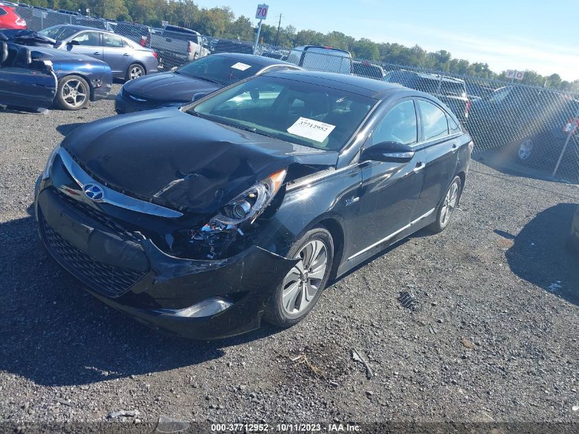 2015 HYUNDAI SONATA HYBRID LIMITED - KMHEC4A44FA122476