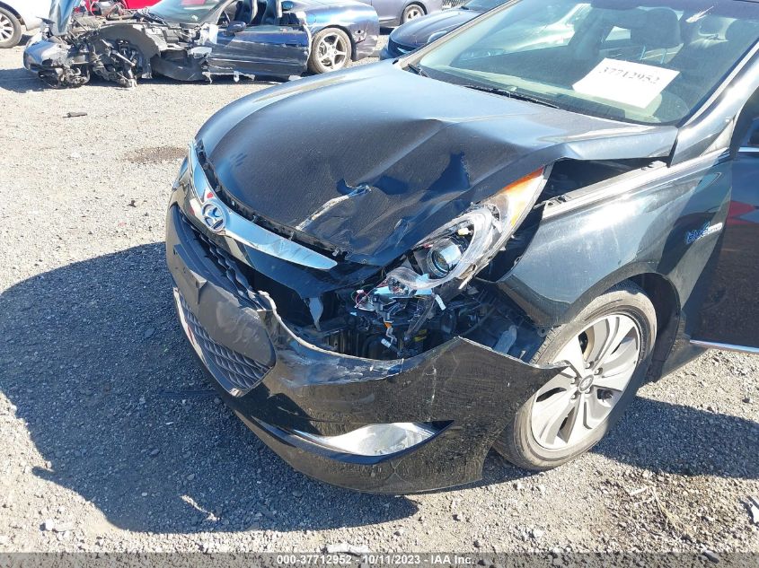 2015 HYUNDAI SONATA HYBRID LIMITED - KMHEC4A44FA122476