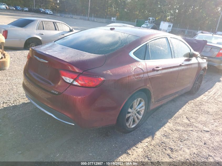 2015 CHRYSLER 200 LIMITED - 1C3CCCAB3FN567860