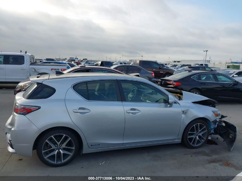 2014 LEXUS CT 200H HYBRID - JTHKD5BH1E2195906