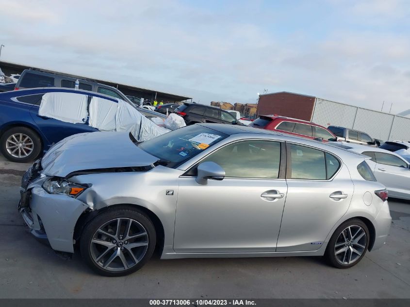 2014 LEXUS CT 200H HYBRID - JTHKD5BH1E2195906