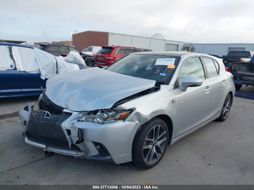 2014 LEXUS CT 200H HYBRID - JTHKD5BH1E2195906