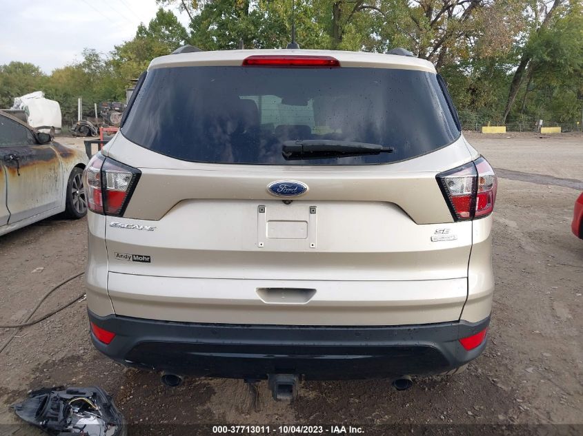 2017 FORD ESCAPE SE - 1FMCU0G91HUB87545