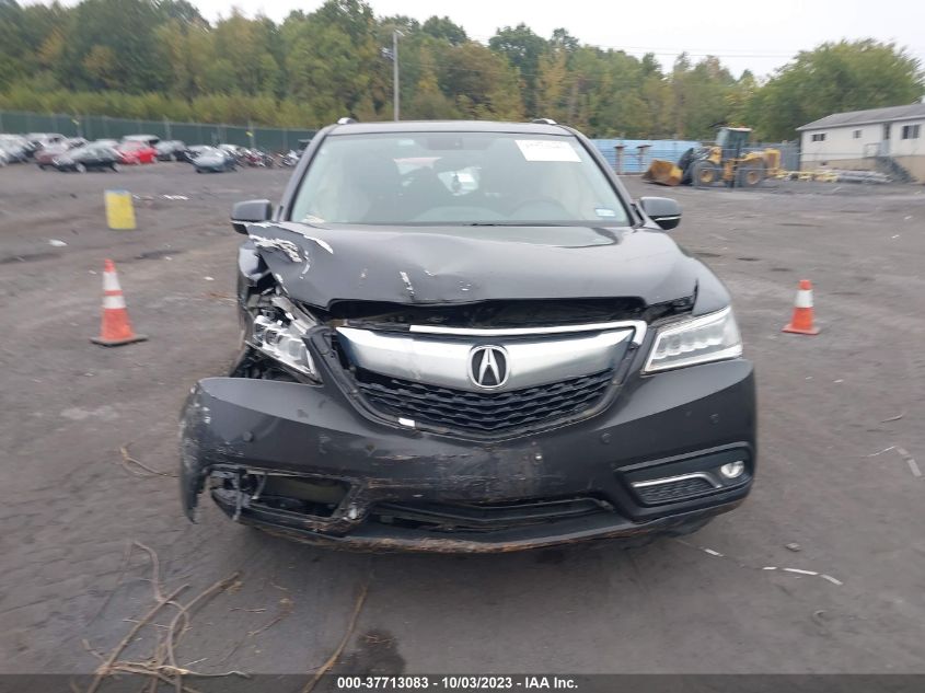 2015 ACURA MDX ADVANCE/ENTERTAINMENT PKG 5FRYD3H85FB004833