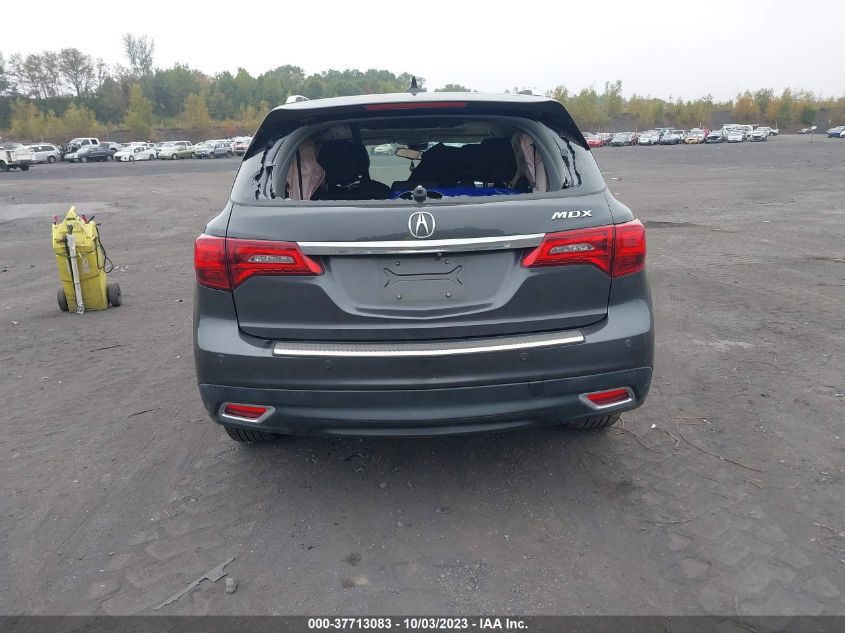 2015 ACURA MDX ADVANCE/ENTERTAINMENT PKG 5FRYD3H85FB004833
