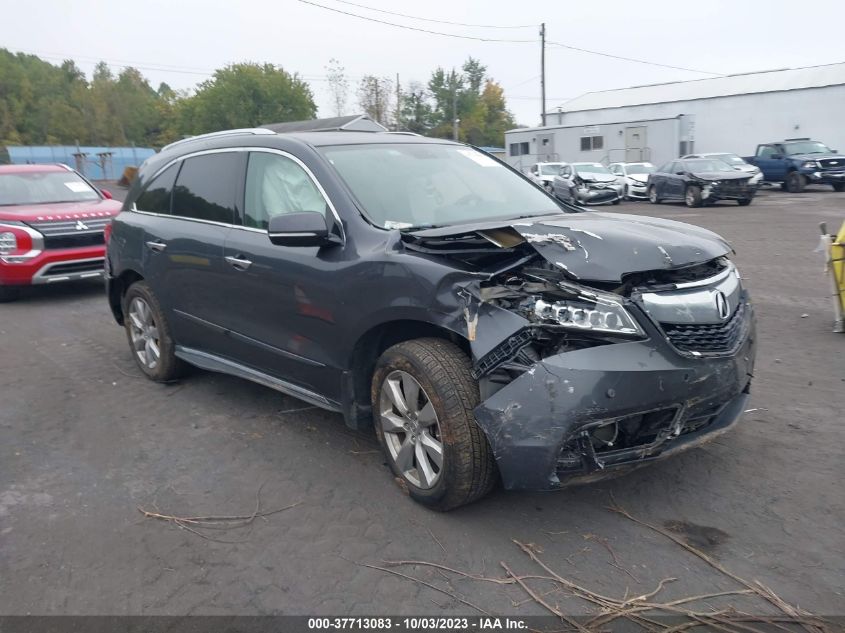 2015 ACURA MDX ADVANCE/ENTERTAINMENT PKG 5FRYD3H85FB004833