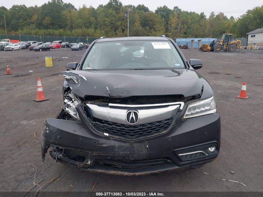 2015 ACURA MDX ADVANCE/ENTERTAINMENT PKG 5FRYD3H85FB004833