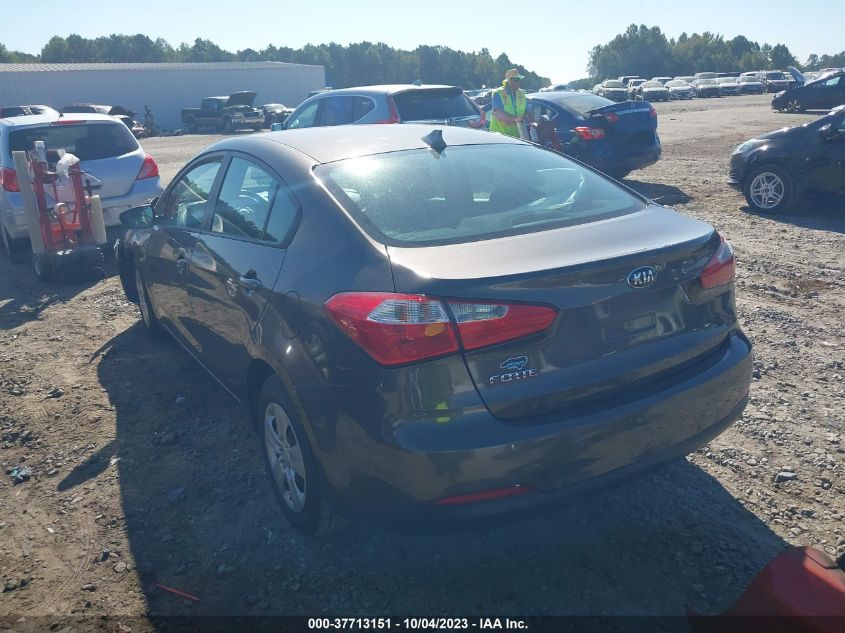 2015 KIA FORTE LX - KNAFX4A66F5349947