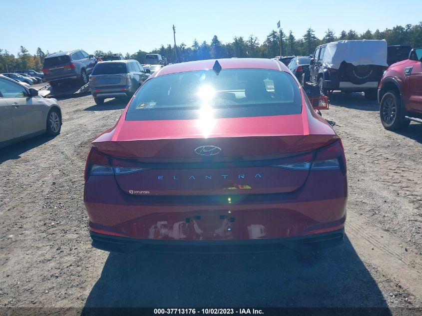 2021 HYUNDAI ELANTRA SEL - KMHLM4AG1MU127404