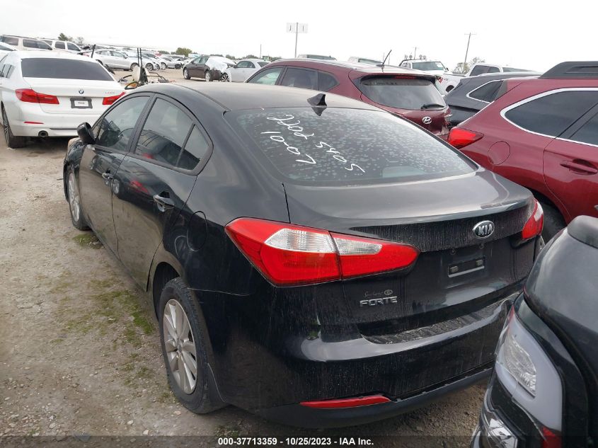 2016 KIA FORTE LX - KNAFX4A66G5455042