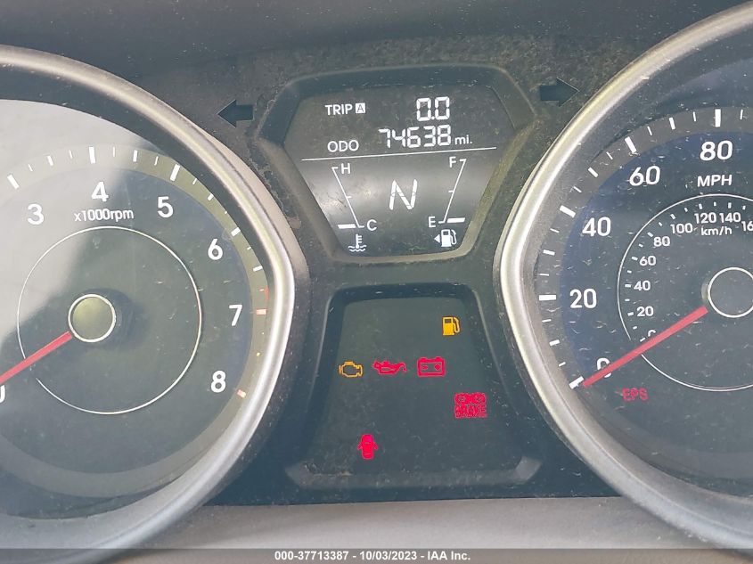 2013 HYUNDAI ELANTRA GLS PZEV - 5NPDH4AE5DH326008