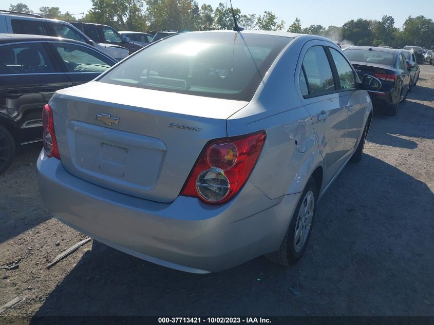 2014 CHEVROLET SONIC LS - 1G1JB5SG6E4117614