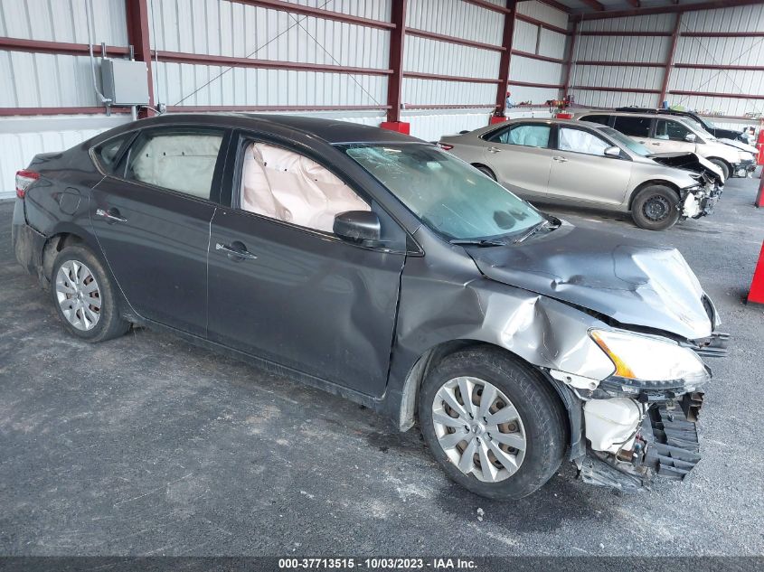 2015 NISSAN SENTRA S - 3N1AB7AP8FY366101