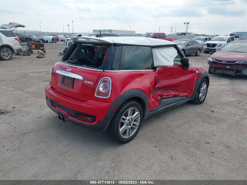 2013 MINI COOPER HARDTOP S - WMWSV3C57DT394536
