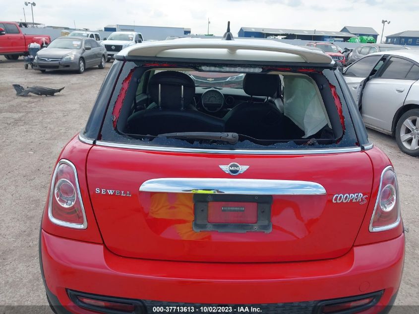 2013 MINI COOPER HARDTOP S - WMWSV3C57DT394536