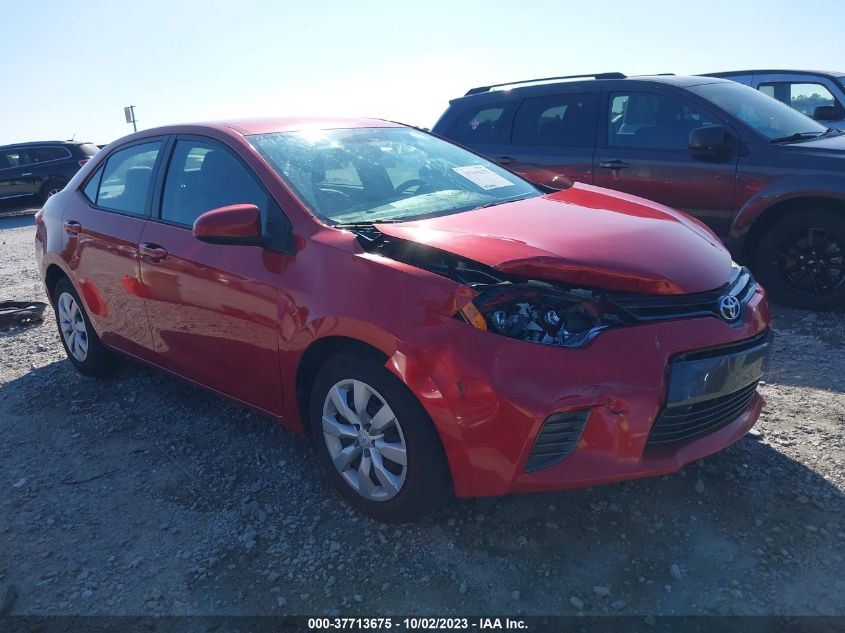 2016 TOYOTA COROLLA LE - 5YFBURHE3GP411605