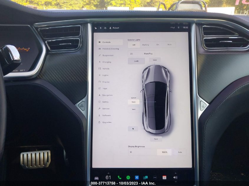 2013 TESLA MODEL S PERFORMANCE - 5YJSA1DP1DFP03343