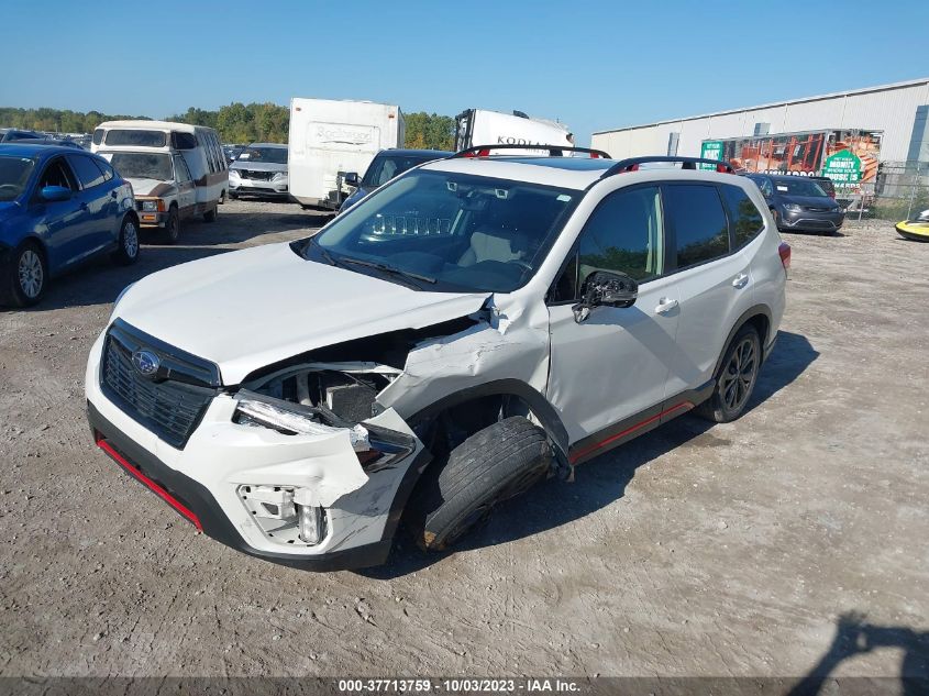 VIN JF2SKARC4MH567018 2021 SUBARU FORESTER SPORT