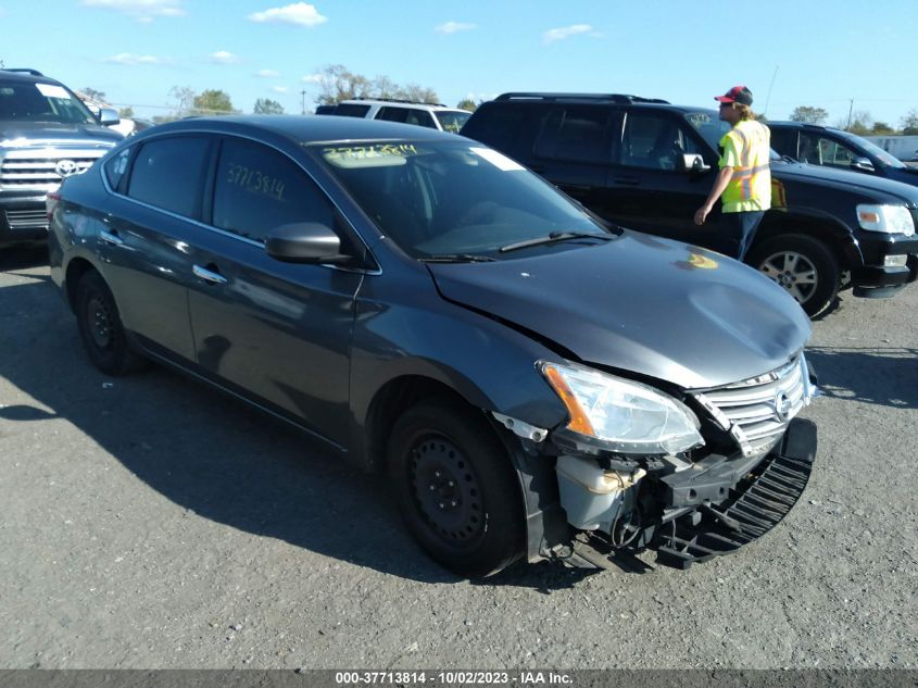 2015 NISSAN SENTRA SR/SL/S/SV/FE+ S - 3N1AB7AP9FL651564