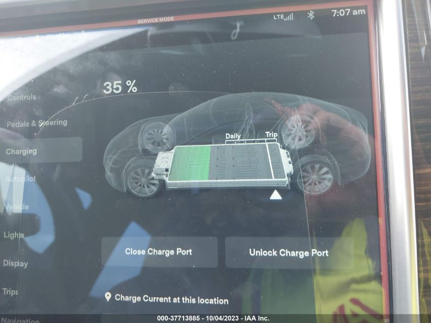 2015 TESLA MODEL S 85D/P85D/70D/90D/P90D - 5YJSA1H27FF084054