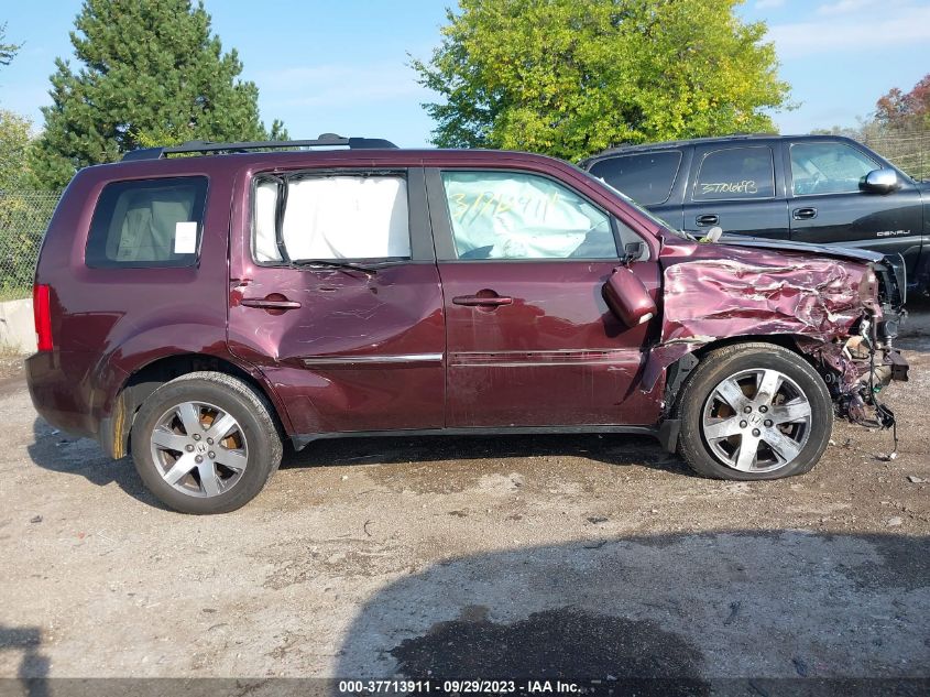 2014 HONDA PILOT TOURING - 5FNYF4H94EB054454