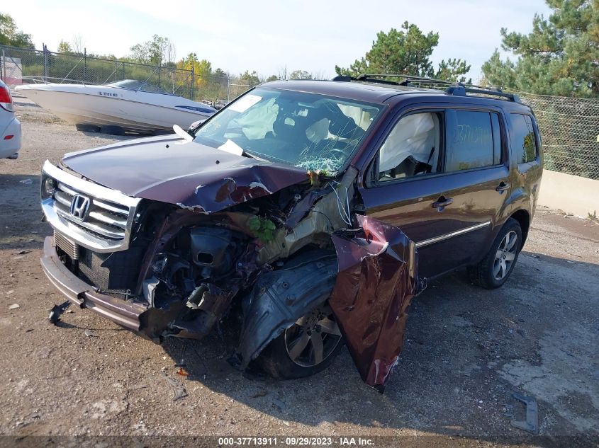 2014 HONDA PILOT TOURING - 5FNYF4H94EB054454