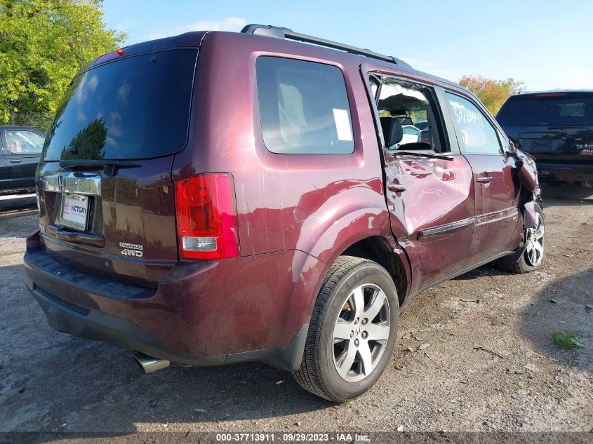 2014 HONDA PILOT TOURING - 5FNYF4H94EB054454
