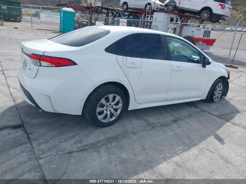 VIN 5YFEPRAEXLP023540 2020 TOYOTA COROLLA LE