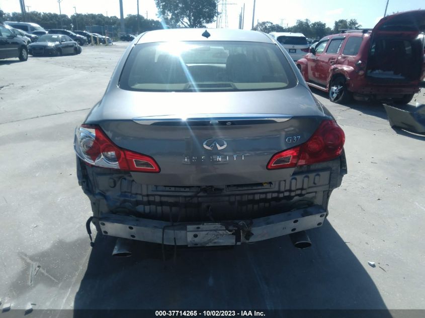 2013 INFINITI G37 SEDAN JOURNEY JN1CV6AP7DM717428