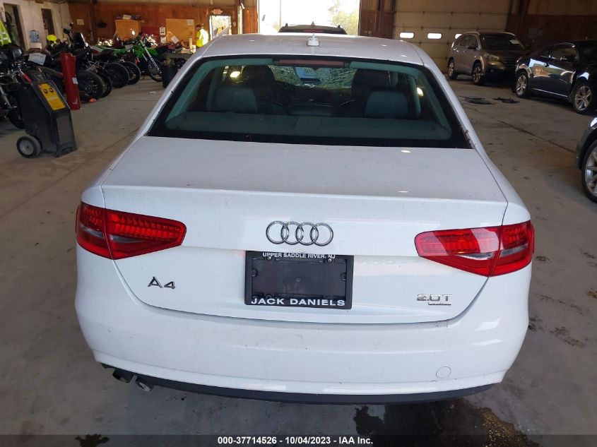 2013 AUDI A4 PREMIUM - WAUBFAFL3DN037340