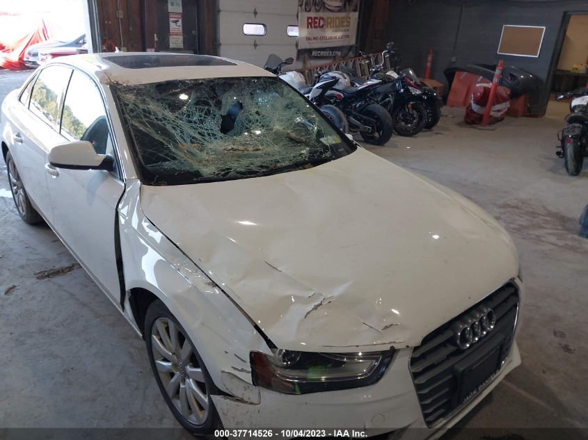 2013 AUDI A4 PREMIUM - WAUBFAFL3DN037340