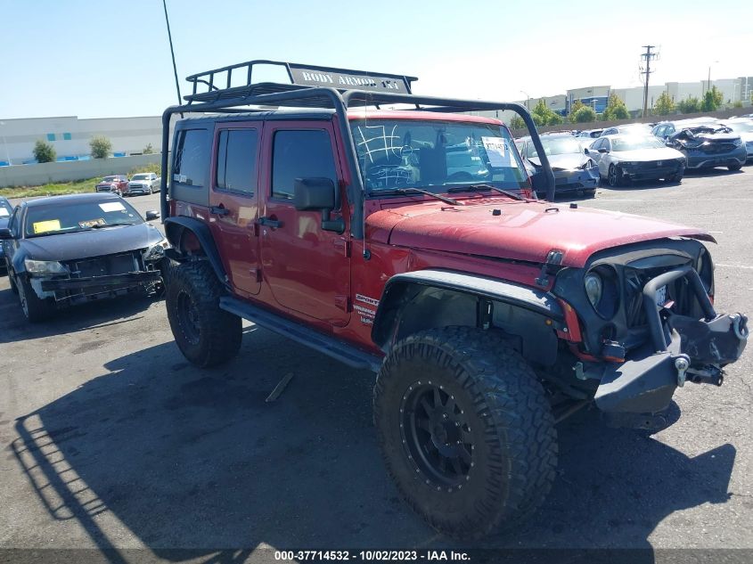 2013 JEEP WRANGLER UNLIMITED SPORT - 1C4BJWDG7DL589309