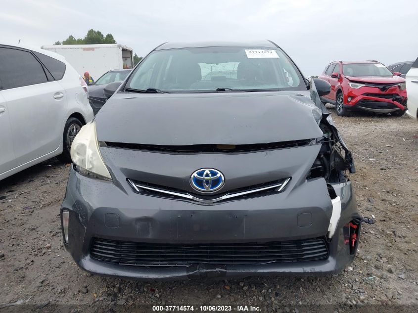 2013 TOYOTA PRIUS V TWO/THREE/FIVE - JTDZN3EU1D3234979