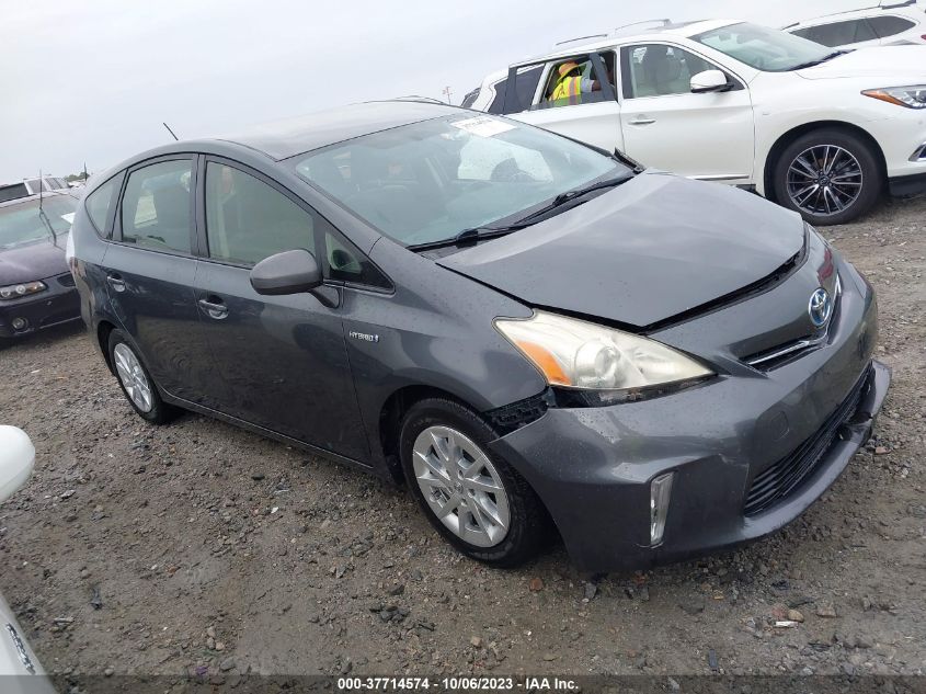 2013 TOYOTA PRIUS V TWO/THREE/FIVE - JTDZN3EU1D3234979