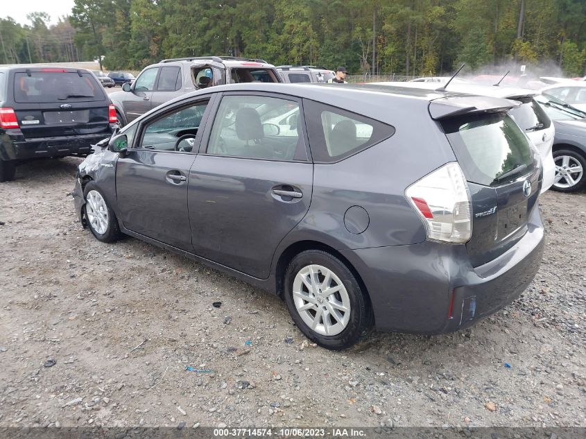 2013 TOYOTA PRIUS V TWO/THREE/FIVE - JTDZN3EU1D3234979