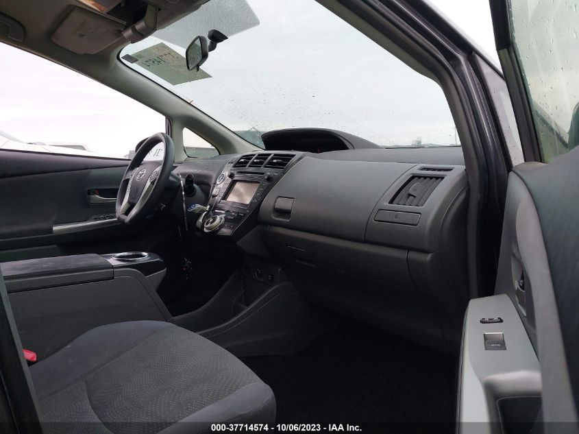 2013 TOYOTA PRIUS V TWO/THREE/FIVE - JTDZN3EU1D3234979