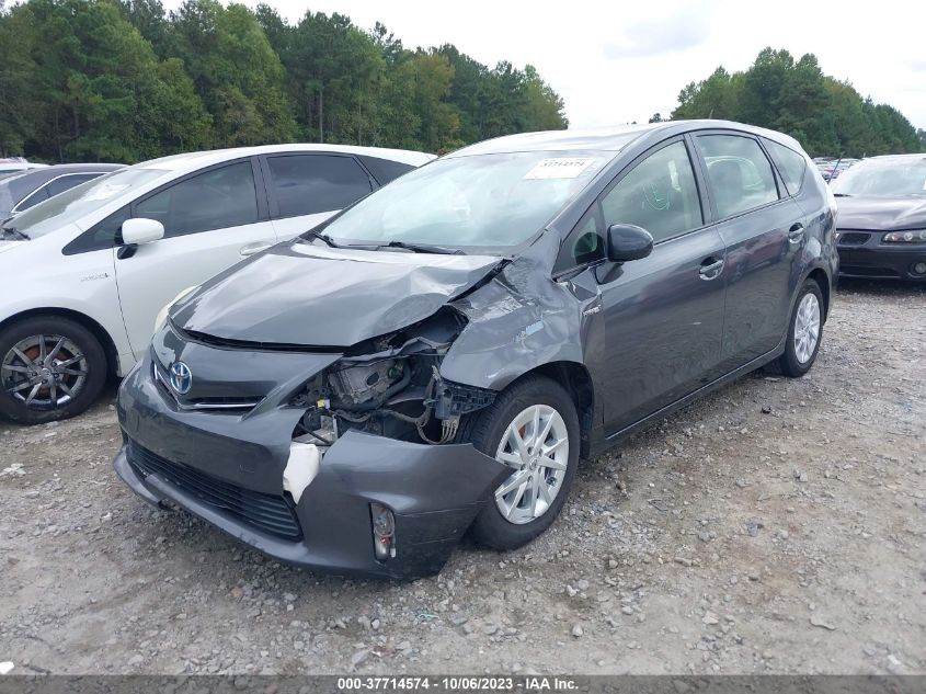 2013 TOYOTA PRIUS V TWO/THREE/FIVE - JTDZN3EU1D3234979