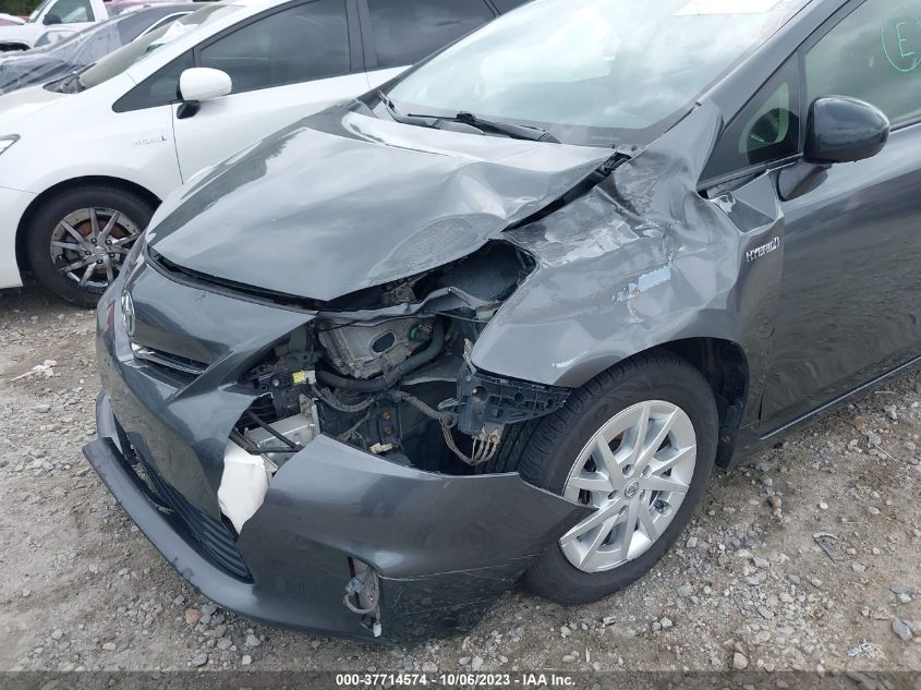 2013 TOYOTA PRIUS V TWO/THREE/FIVE - JTDZN3EU1D3234979