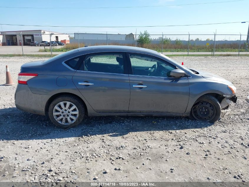 2015 NISSAN SENTRA SR/SL/S/SV/FE+ S - 3N1AB7AP0FL652229