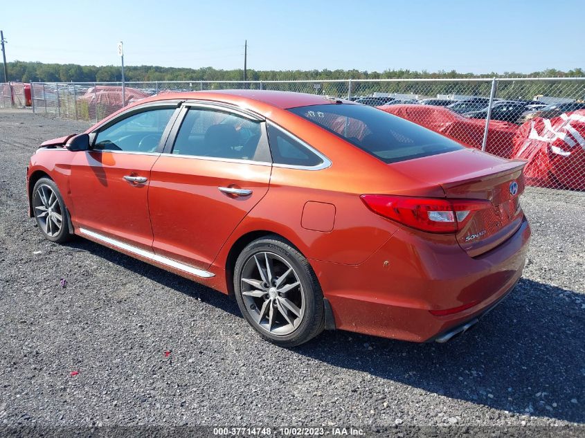 2015 HYUNDAI SONATA 2.0T SPORT - 5NPE34AB6FH076421