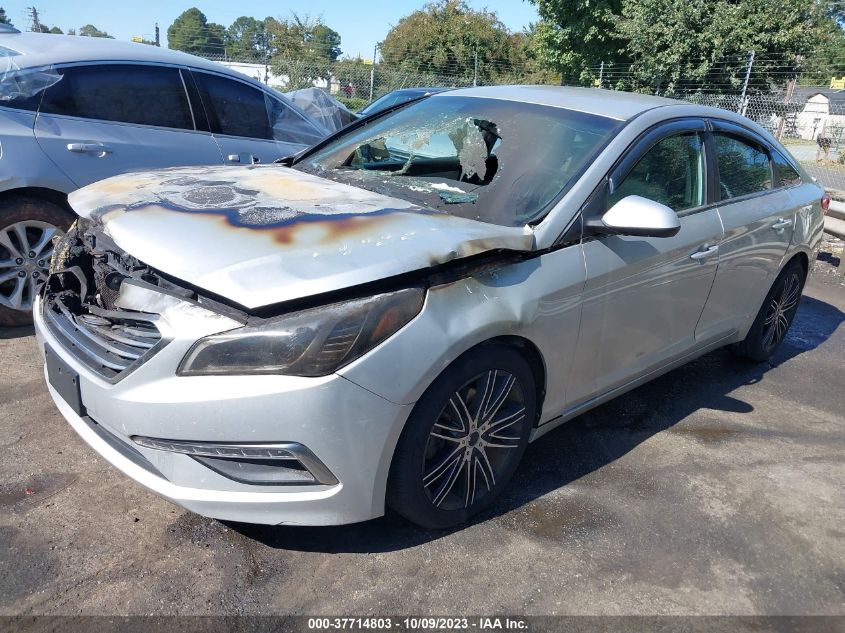 2015 HYUNDAI SONATA 2.4L SE - 5NPE24AF5FH244247