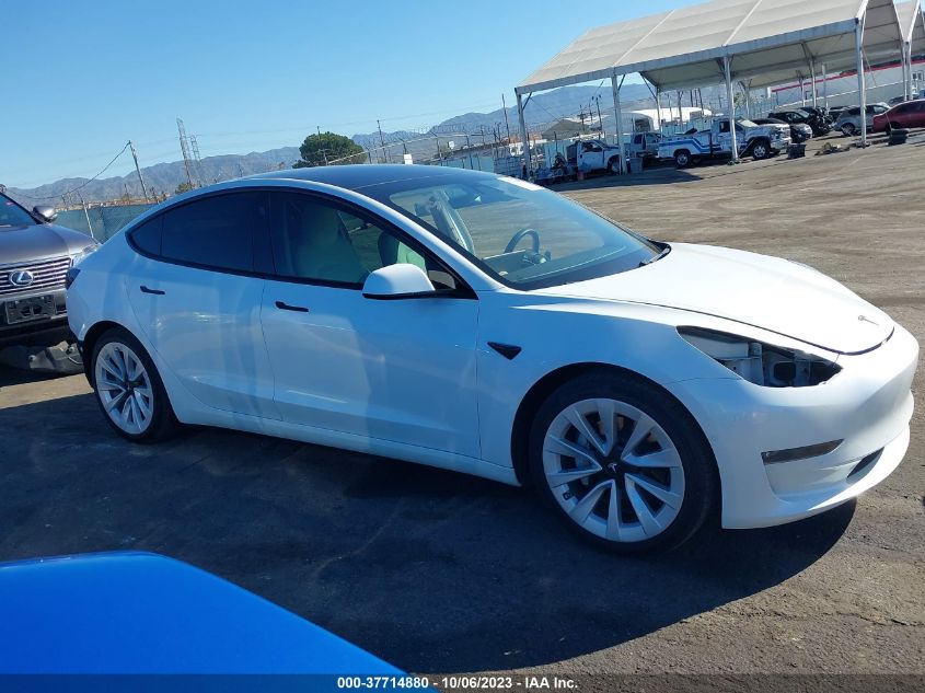 2021 TESLA MODEL 3 LONG RANGE - 5YJ3E1EB2MF936109