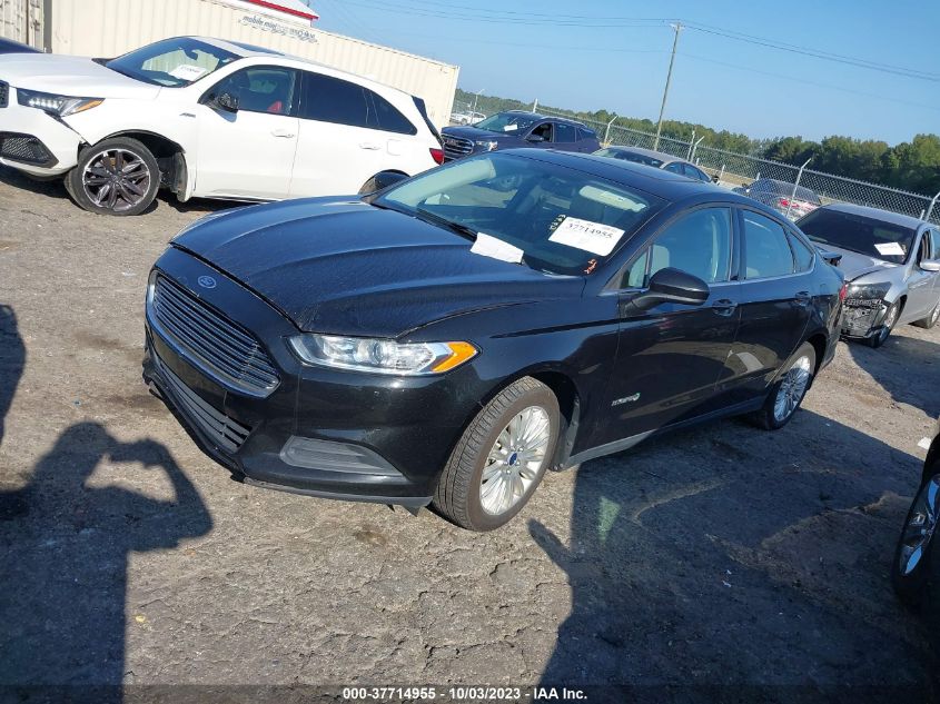 2014 FORD FUSION S HYBRID - 3FA6P0UU5ER251340