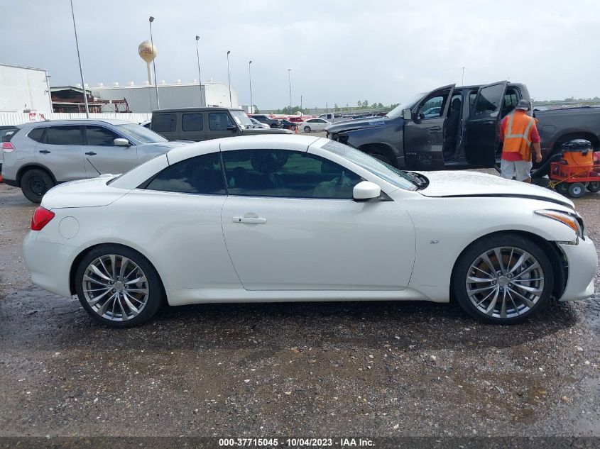2014 INFINITI Q60 CONVERTIBLE JN1CV6FE8EM901222