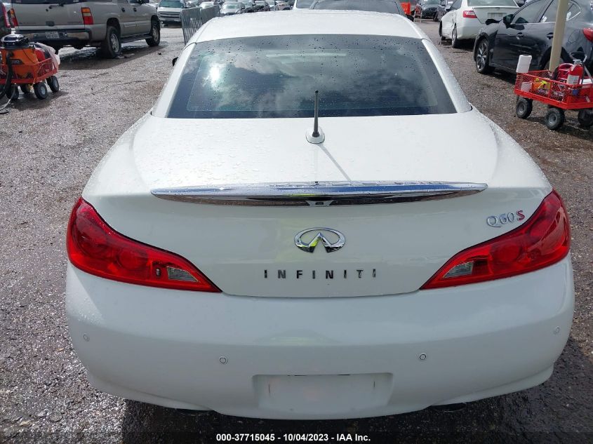 2014 INFINITI Q60 CONVERTIBLE JN1CV6FE8EM901222