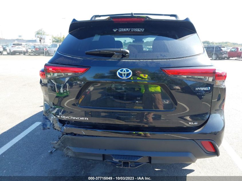 2023 TOYOTA HIGHLANDER HYBRID XLE/HYBRID BRONZE - 5TDKBRCHXPS113227