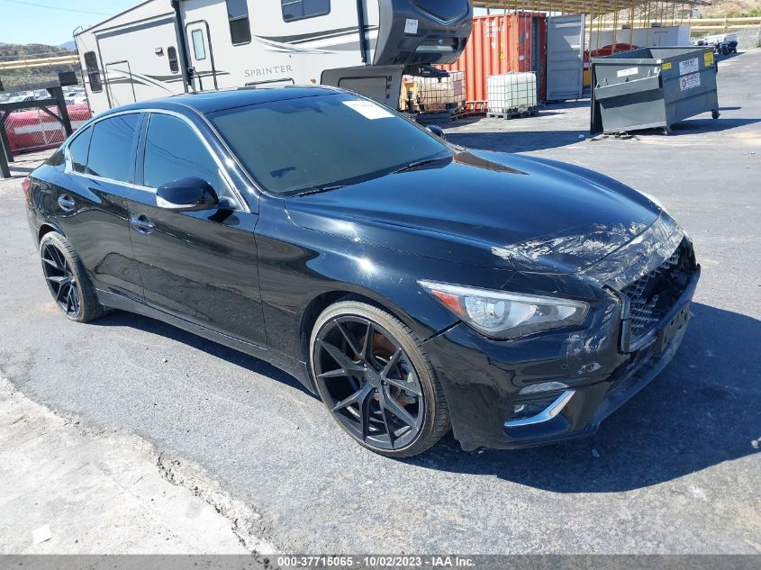 2021 INFINITI Q50 3.0T LUXE - JN1EV7BP5MM700012