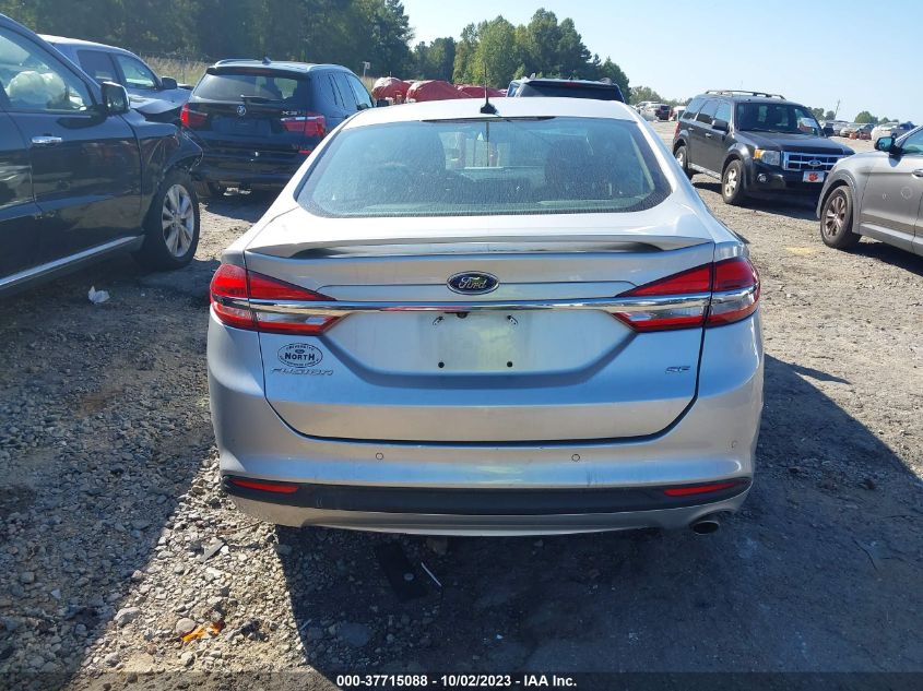 2018 FORD FUSION SE - 3FA6P0H71JR126575