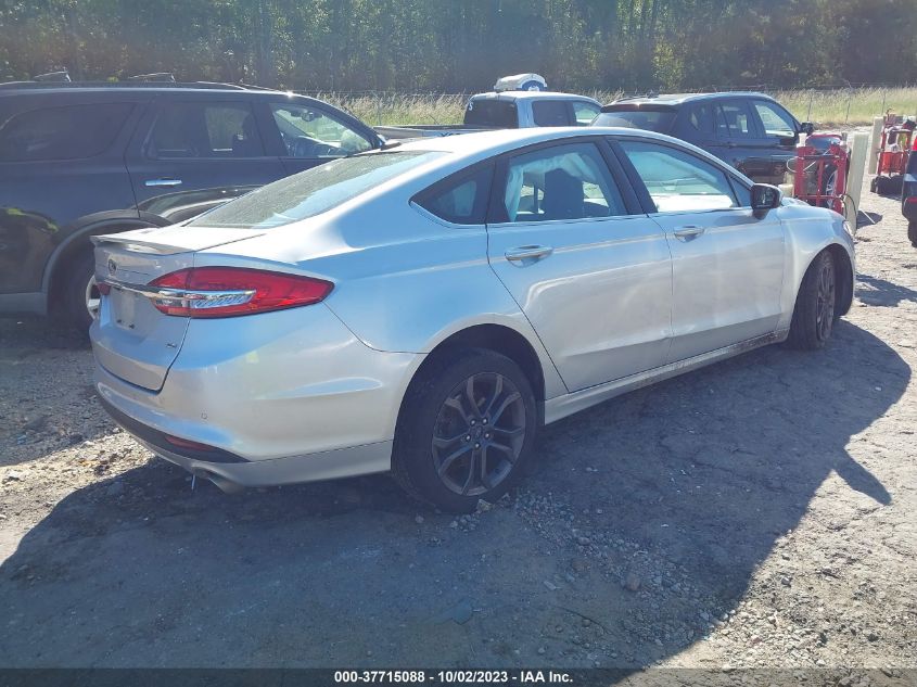 2018 FORD FUSION SE - 3FA6P0H71JR126575